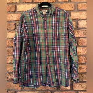 L.L. Bean Multicolor Plaid Men's Shirt